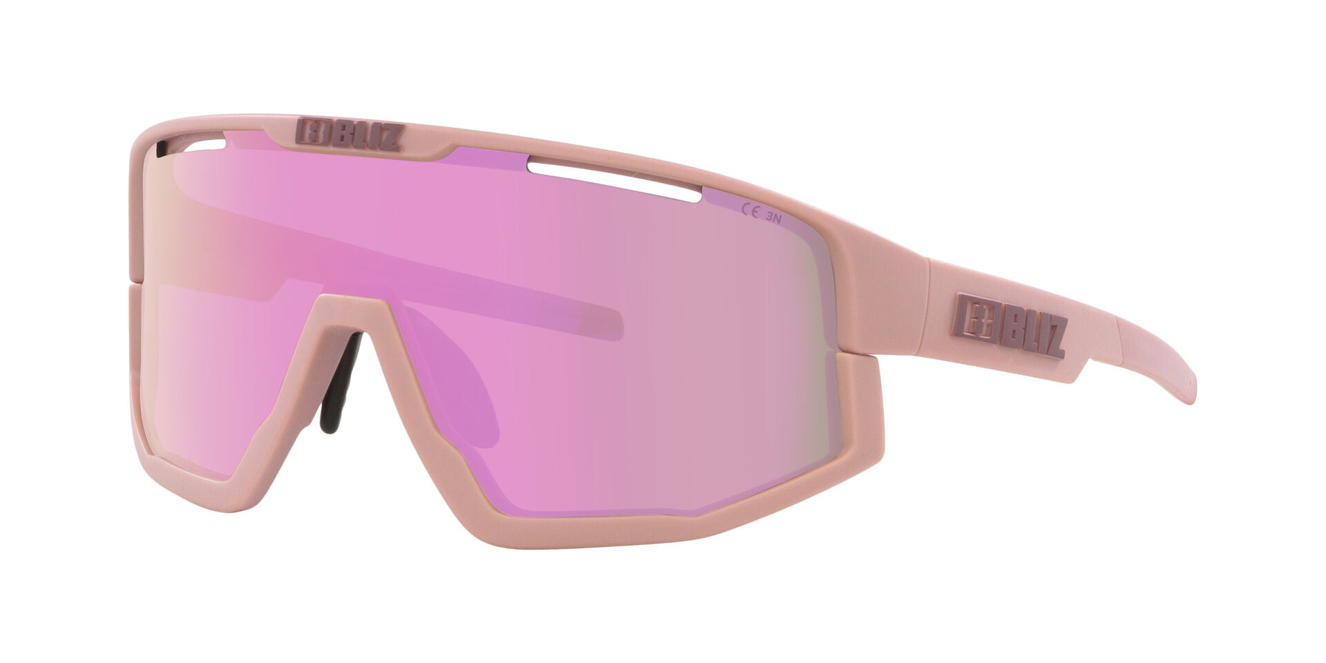 Lente de sol Bliz Fusion Small NanoOptics Rosa Mate