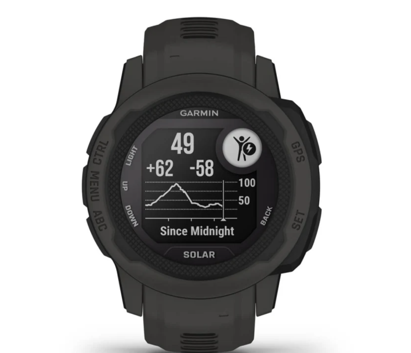 Smart Watch Instinct® 2S Solar Graphite