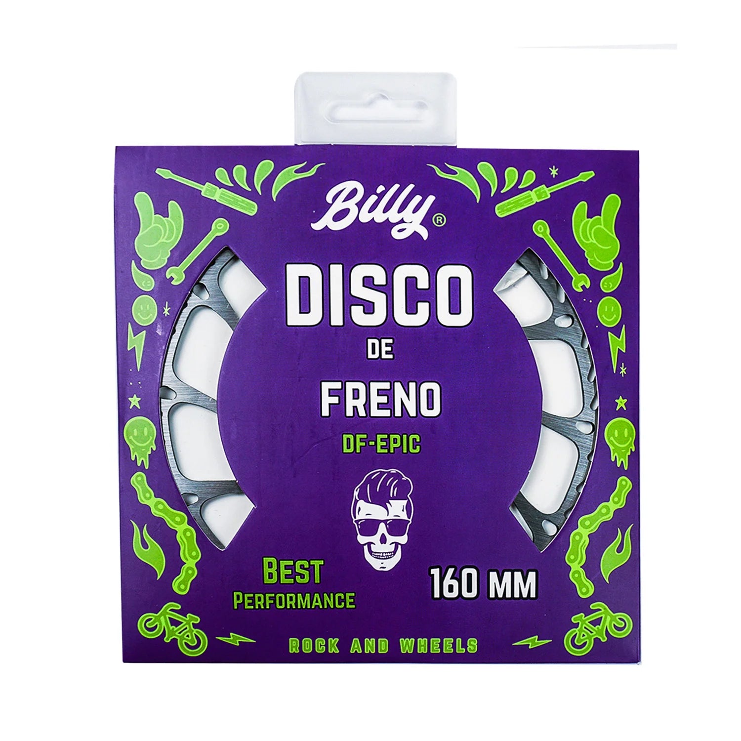 Disco De Freno Billy DF-EPIC 160mm