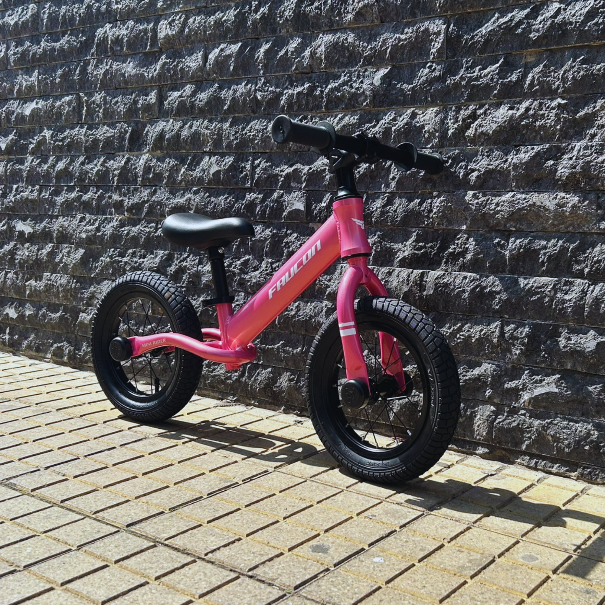 Bicicleta Equilibrio Balance Minirider Aro 12 Rosado