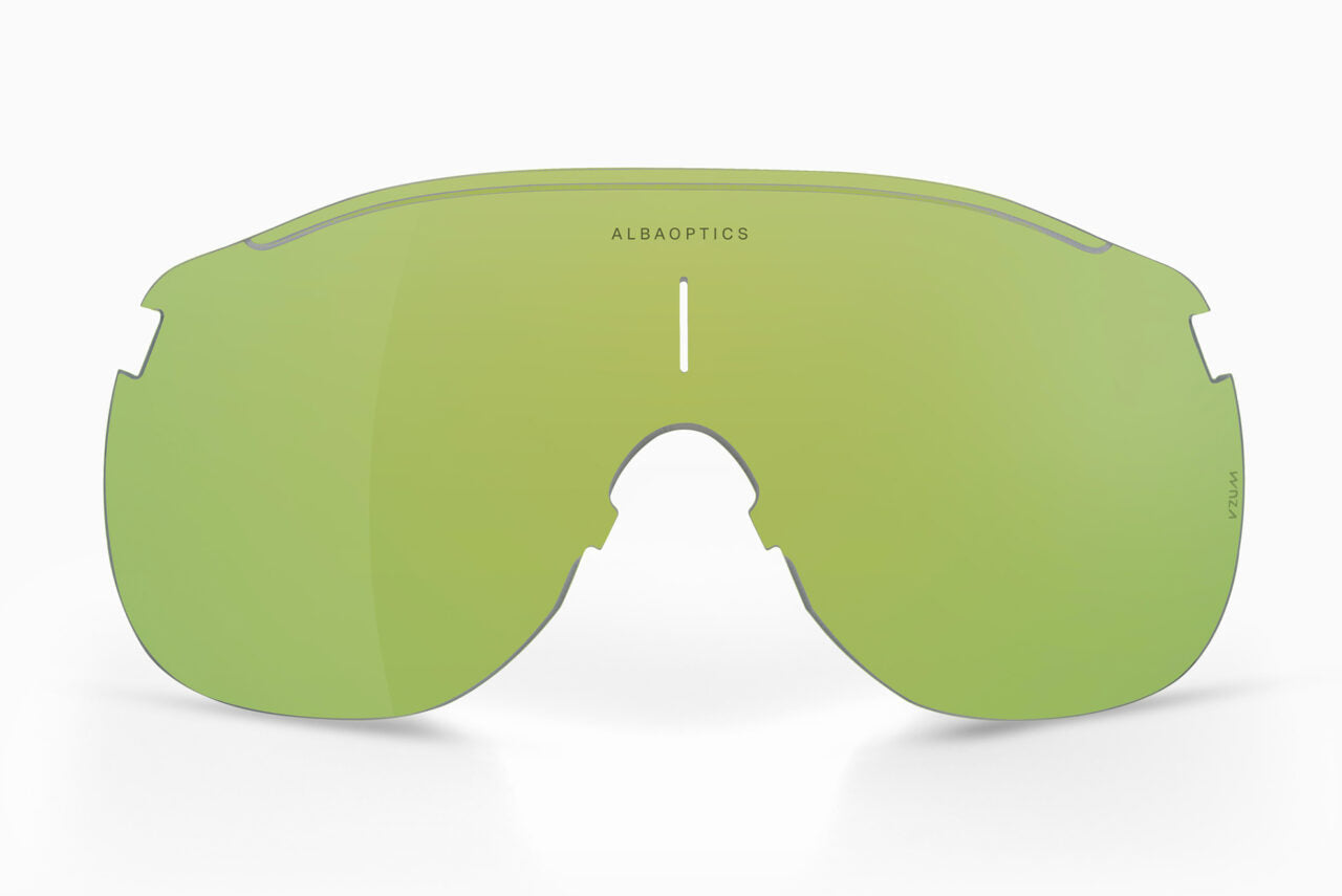 Alba Optics: Cristal Stratos amarillo-verde multicapa (S-Lens ML KING)